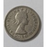 Moeda da Inglaterra 6 pence 1956 Rainha Elizabeth II