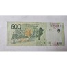 Cédula da Argentina 500 pesos mbc