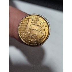 Moeda Brasil 1 centavo 2000 Soberba-FC