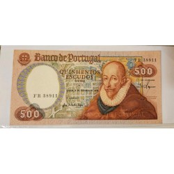 Cédula de Portugal 500 escudos ouro 1979 P177 mbcS