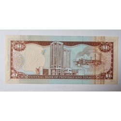 Cédula de Trindade e Tobago 1 dólar 2006 FE