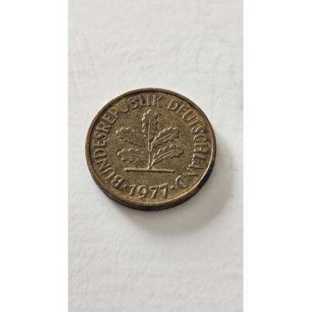 Moeda da Alemanha 5 pfenning 1977 J