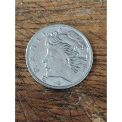 Moeda Brasil 1 centavo FAO 1977 data difícil S-FC