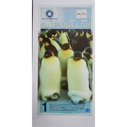 Cedula da Antártida 1 dolar 2008 fantasia FE