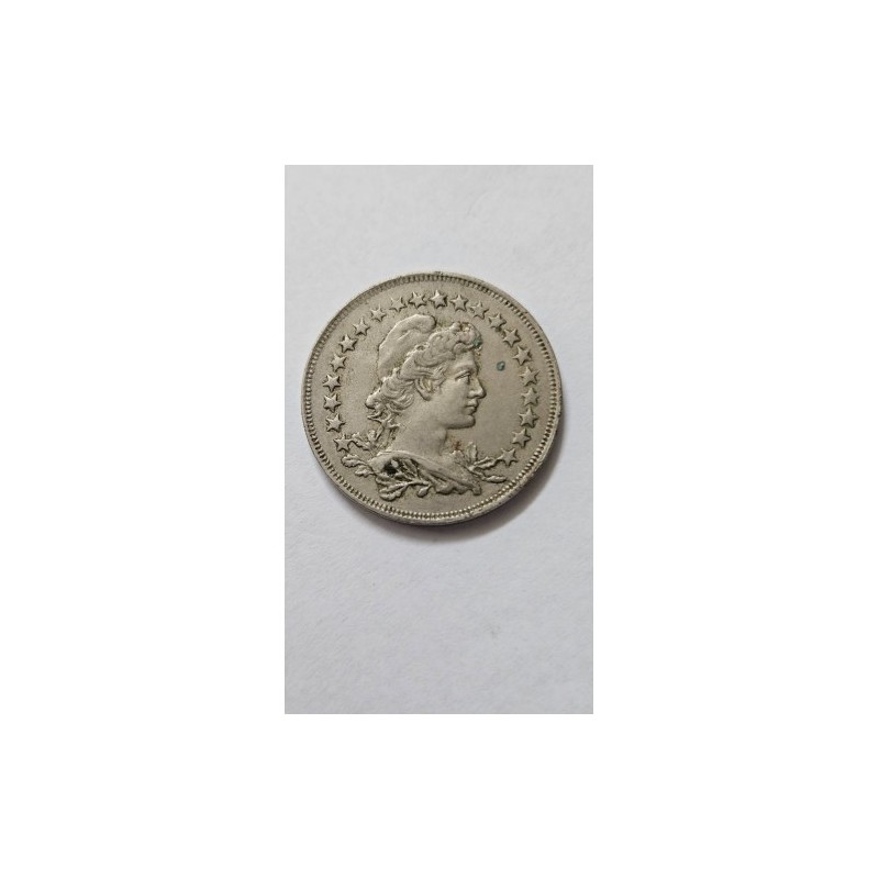 Moeda Brasil republica 400 réis 1922