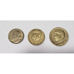 Lote Moedas 10 20 50 centavos Bonifacio Rui Barbosa Presidente dutra datas variadas