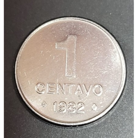 Moeda Brasil 1 centavo 1982 sojinha Soberba