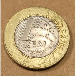 Moeda Brasil 1 real 1998 Soberba