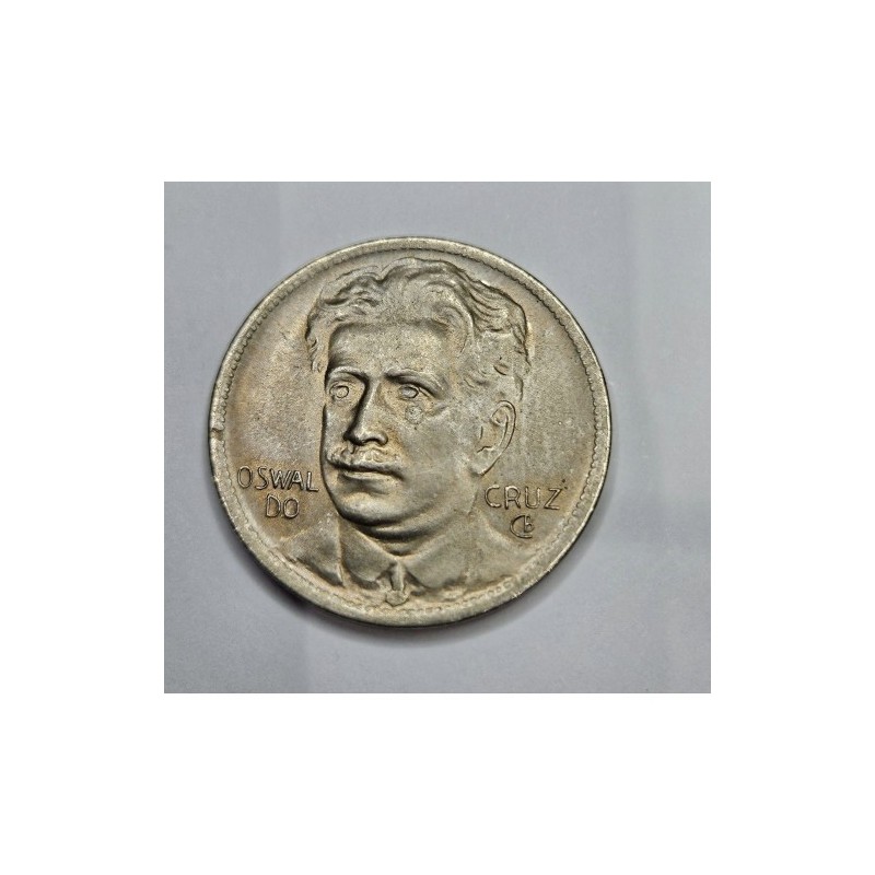 Moeda Brasil 400 reis 1936 Oswaldo Cruz FC