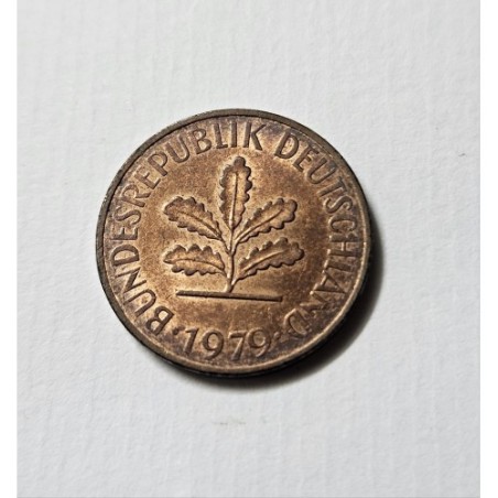 Moeda da Alemanha 2 pfenning. 1979 J