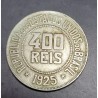 Moeda Brasil 400 reis 1925 MBC