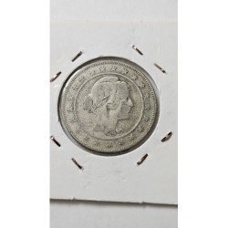 Moeda Brasil 2000 réis 1929 prata Mbc