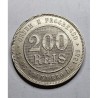 Moeda Brasil Republica 200 réis 1899 Flor de cunho