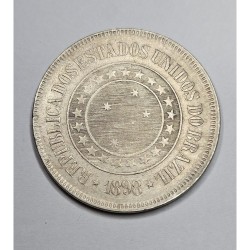 Moeda Brasil 200 reis 1898 Soberba linda peça