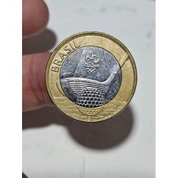 Moeda Brasil Jogos Olimpicos Rio 2016 Golfe