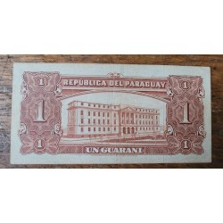 Cédula do Paraguai 1 guarani P178 1943  Mbc