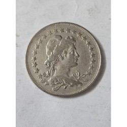 Moeda Brasil republica 400 reis 1921 V111