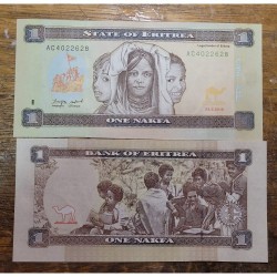 Cédula de Eritrea 1 nafka 2015 FE