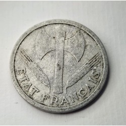 Moeda da França 2 francos 1943