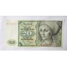 Cédula Alemanha 20 Marcos Deutsche Mark - Série P32 MBCS