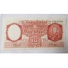 Cédula da Argentina 10 pesos P270 soberba leve dobra central