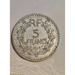 Moeda 5 Francos da França - 1946 - Segunda Guerra Mundial