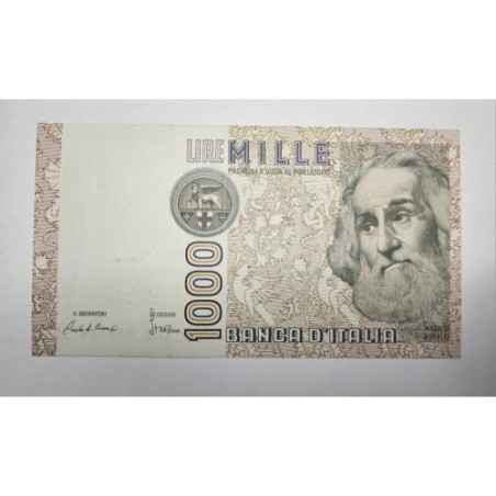 Cédula da Itália 1000 liras Marco Polo FE 1982 P109