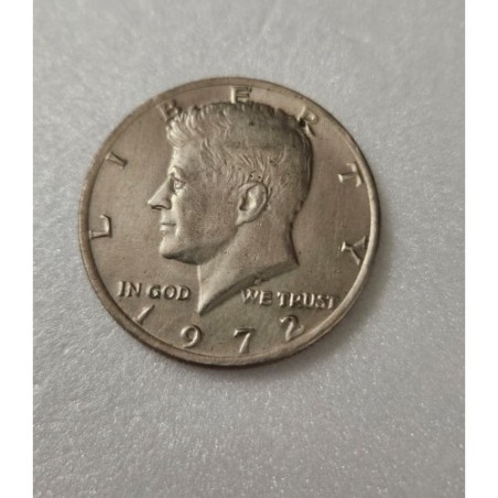 Moeda dos Estados Unidos Half Dolar 1972