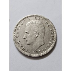 Moeda da Espanha 50 pesetas 1983