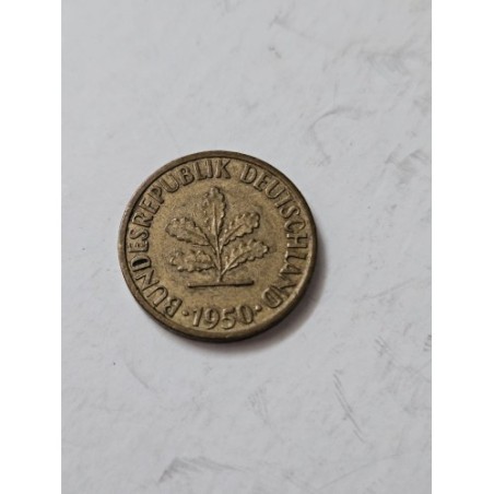 Moeda da Alemanha 5 pfenning 1950