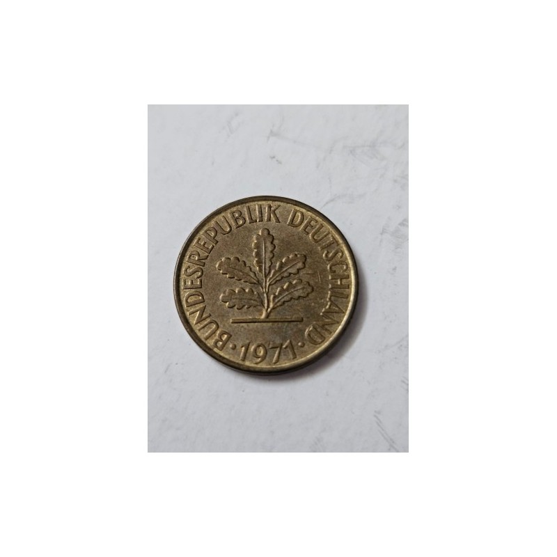 Moeda da Alemanha 10 pfenning 1971