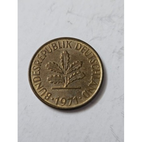 Moeda da Alemanha 10 pfenning 1971