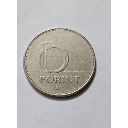 Moeda da Hungria 10 florins 2003