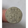 Moeda, Holanda, 2, stuivers, 1761, KM48, prata