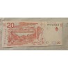 Cédula da Argentina 20 pesos FE Guanaco