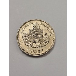 Moeda Brasil 50 réis 1886 Soberba Linda Moeda