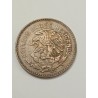Moeda México 50 Centavos 1957 - Cuauhtémoc (Imperador Asteca) / Bronze