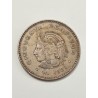 Moeda México 50 Centavos 1957 - Cuauhtémoc (Imperador Asteca) / Bronze