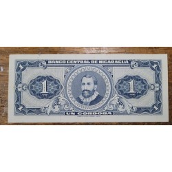 Cédula da Nicarágua 1 cordoba FE Thomas de La Rue