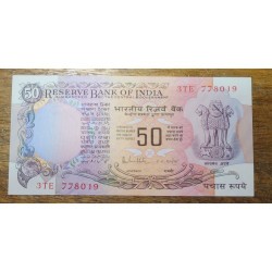 Cédula da Índia 50 rúpias P84 FE