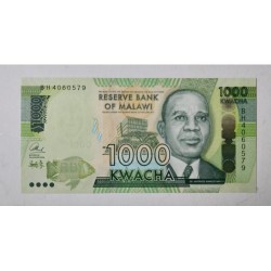 Cédula do Malawi 1000 kwatcha FE P62