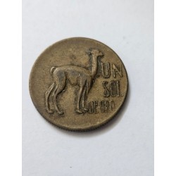 Moeda do Peru 1 sol 1970