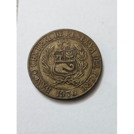 Moeda do Peru 1 sol 1970