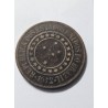 Moeda Brasil 40 réis 1912 bronze republica