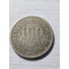Moeda Brasil império 100 réis 1881 MBC