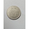 Moeda Jordânia 2 ½ Piastras (Qirsh) 1989 - Rei Hussein / Padrão de Treliça