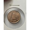 Moeda Brasil Republica Real 1 centavo 1998 Soberba