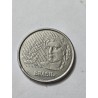 Moeda Brasil Real 10 centavos 1997 data vazada