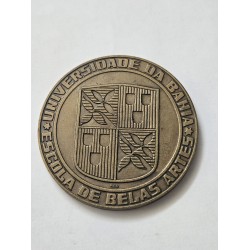 Medalha Universidade da Bahia 80 anos escola de belas artes 1957
