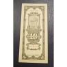 Cedula da China 10 custom Gold units 1930 soberba
